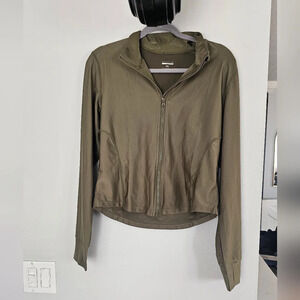 Workout Olive Green Jacket Size XXL
